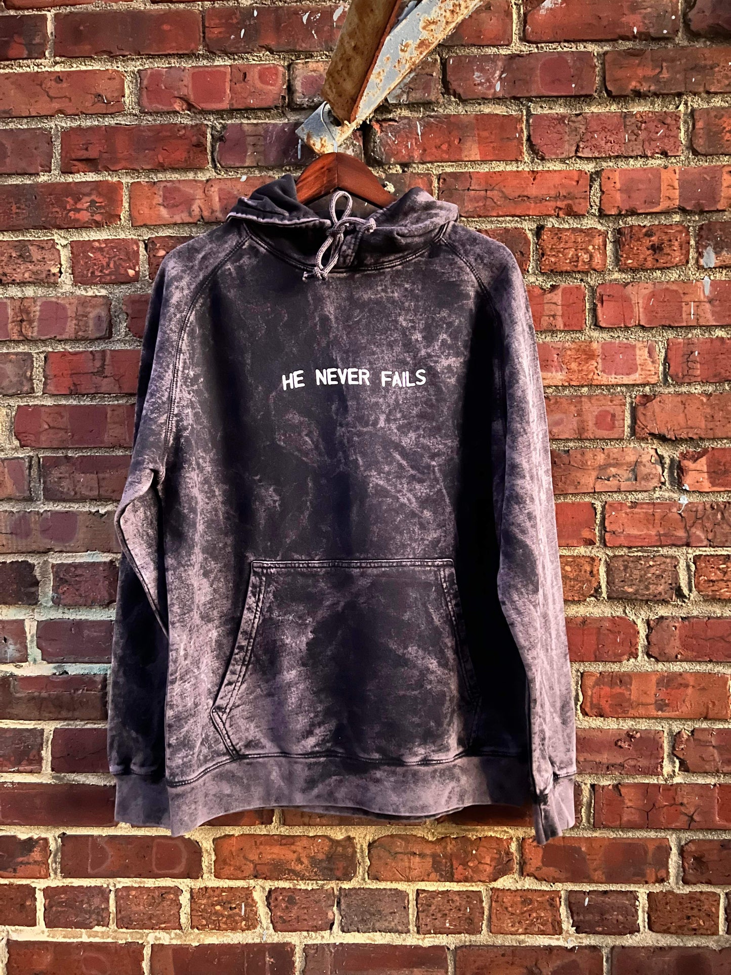 He Never Fails Hoodie