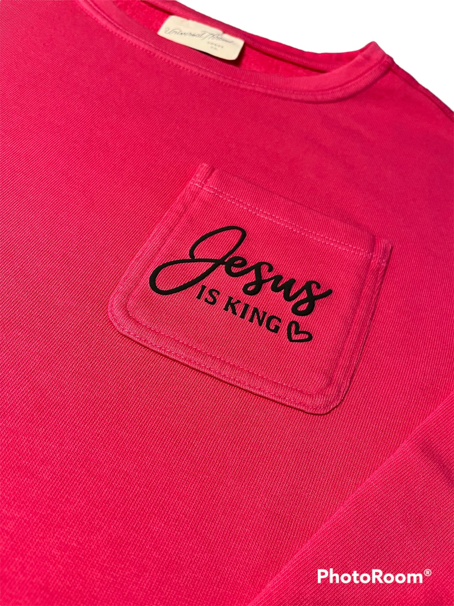 Jesus Is King Long Sleeve Shirt