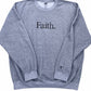 Faith Embroidered Sweatshirt