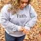 Faith Embroidered Sweatshirt