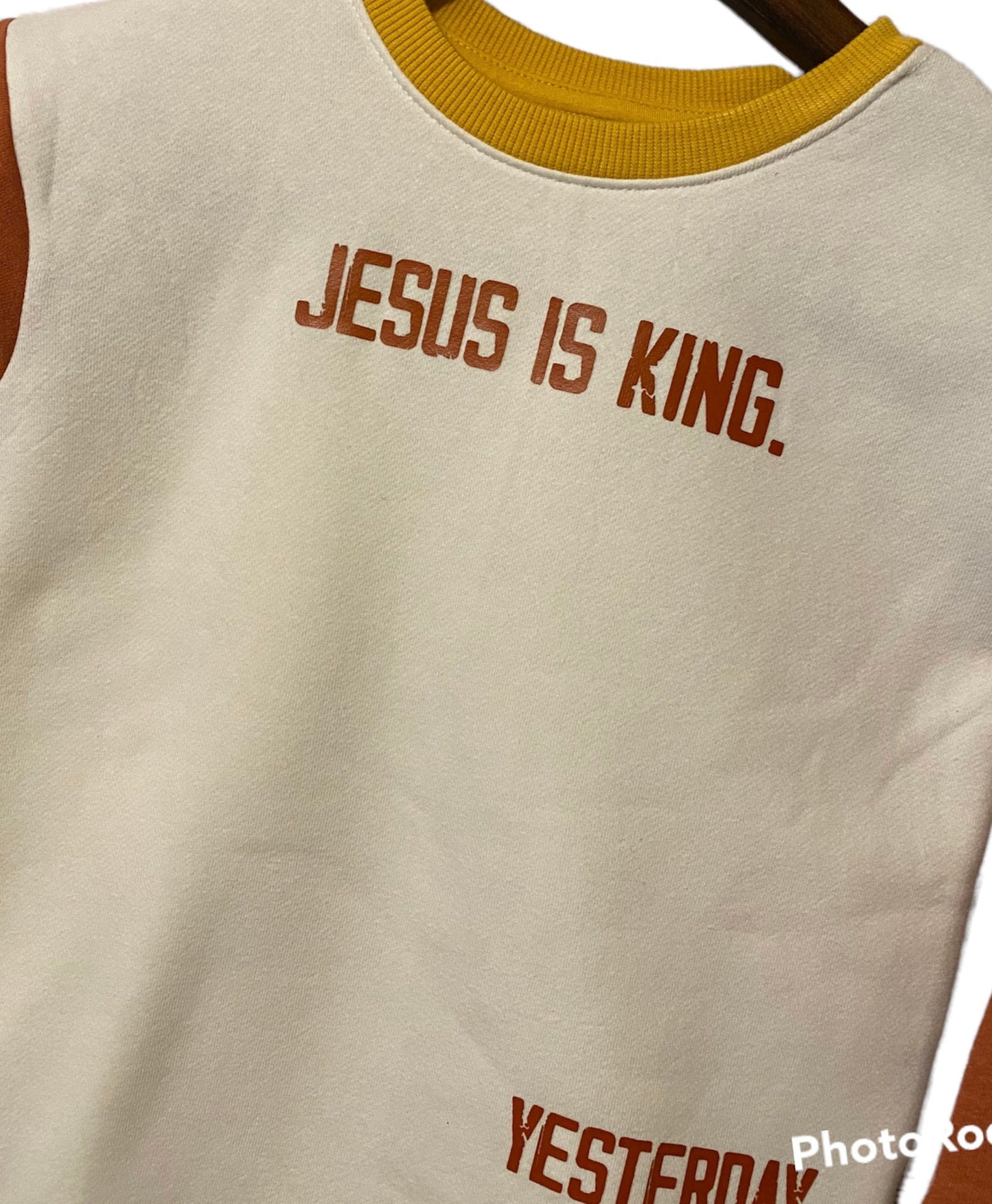 Unisex Jesus Is King Children’s Sweatshirt